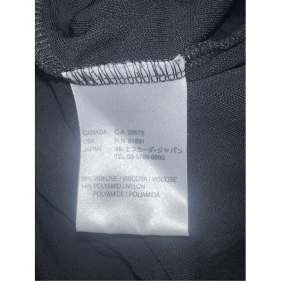 Escada Sport black Round Neck Baloon Sleeve Minimalist Monochrome size l - Picture 6 of 7